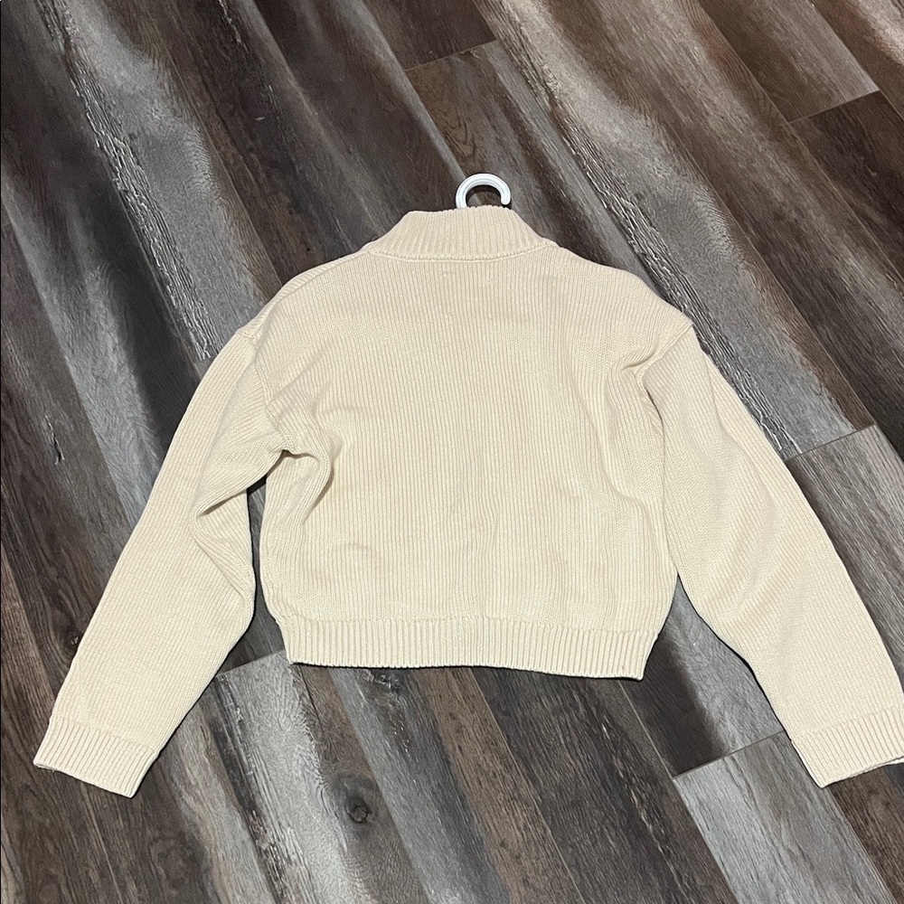 Part Two Cream Button-Up Cardigan - Picture 4 of 4